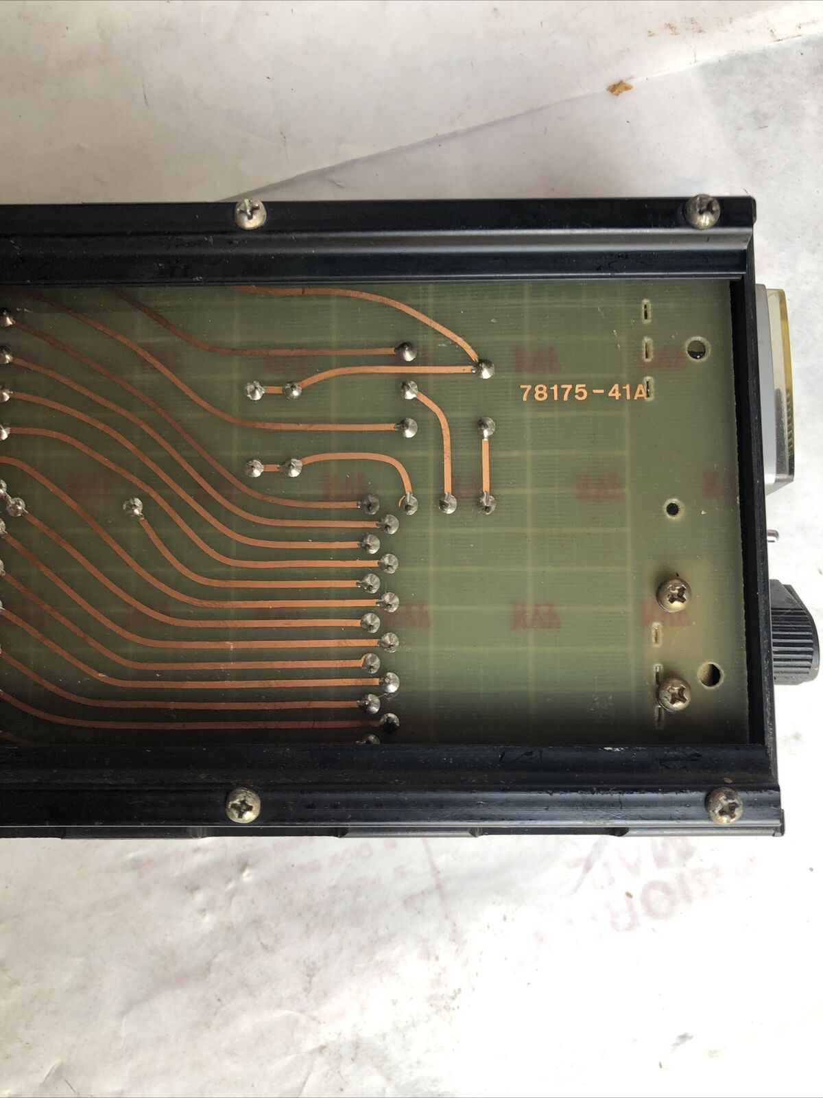 Tester 0-49026-21 Reliance Electric 78175-41A,69345-4A Pc Board Cardpak, Ff