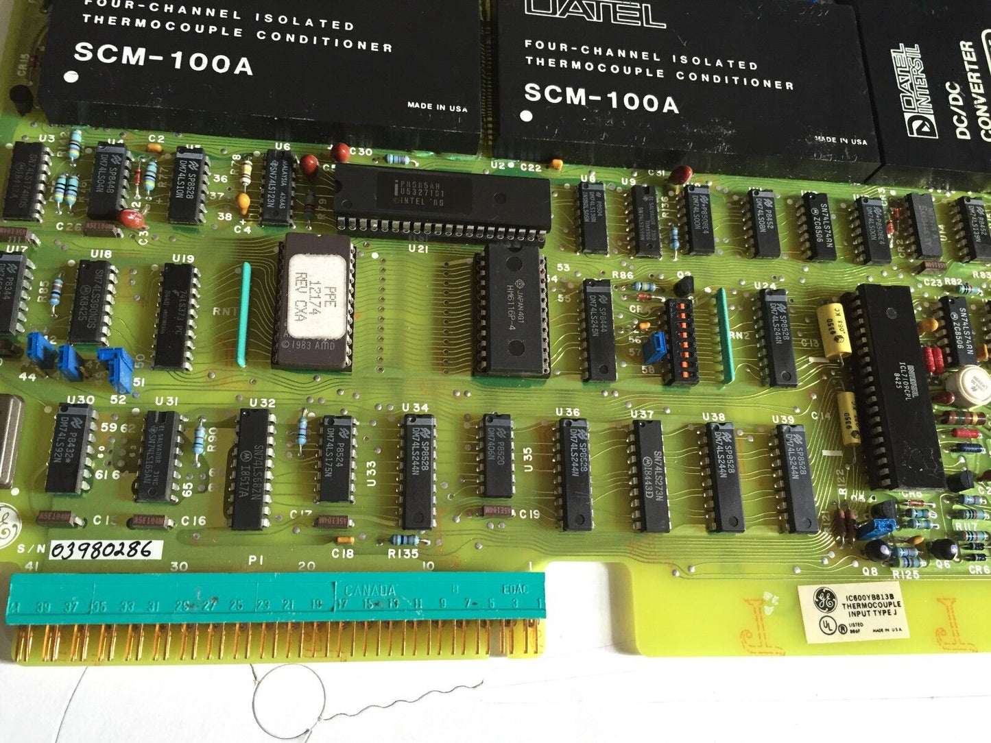 Fanuc Ge Ic600yb813b Input Module Thermocouple Input Type-J,Tc