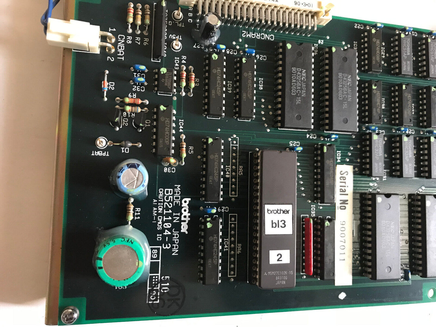 Brother B521104-3 Cnc Drill Tap Vmc Circuit Board,B5211043,Su