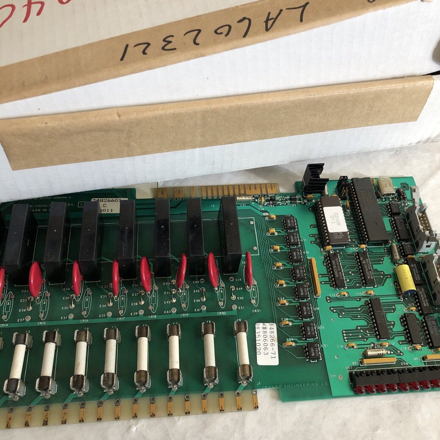 Forney N-348266-01,348266-01,34826671 Digital Output Version A (Need Fuse),Cz,Bw