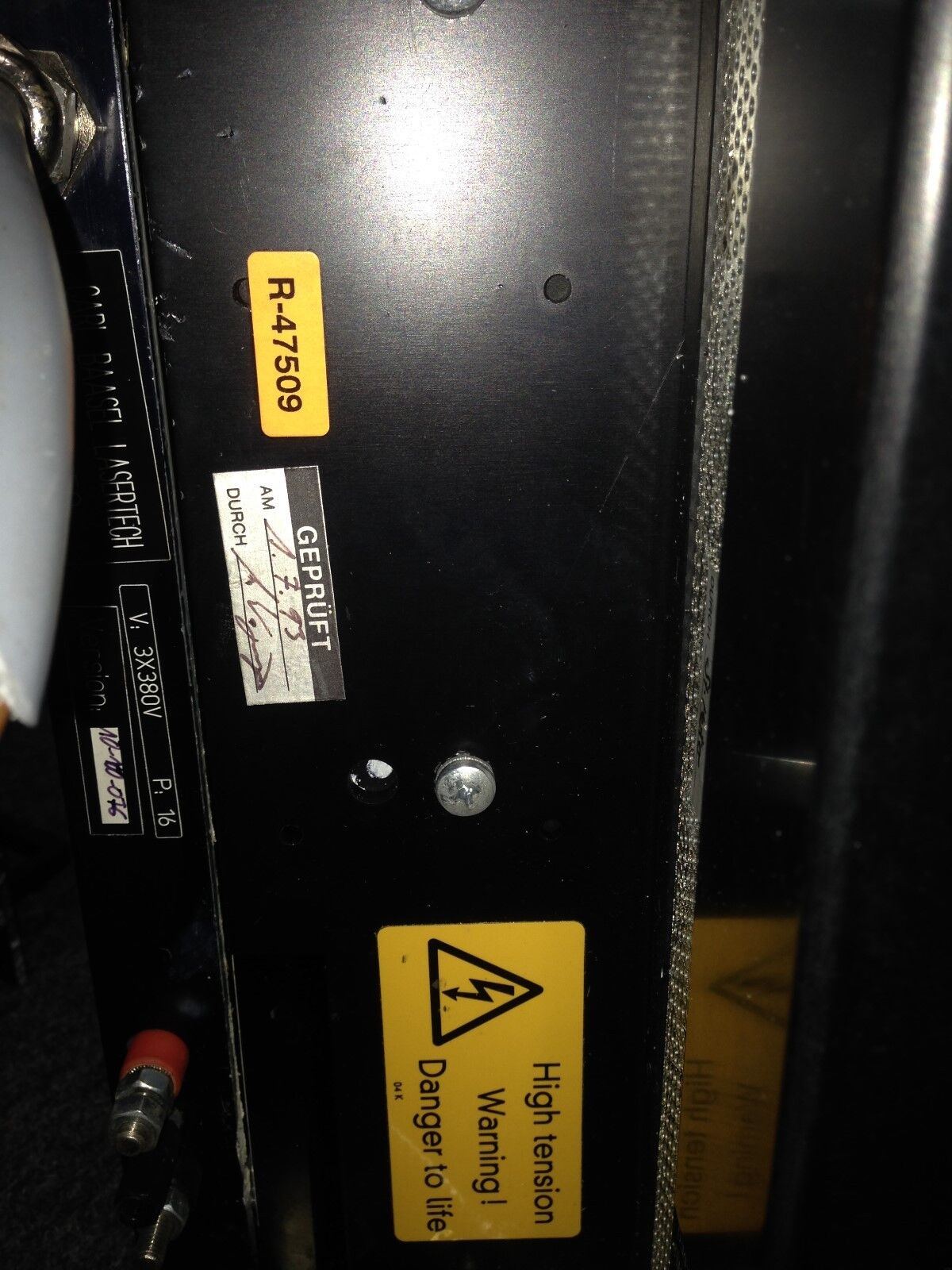 Carl Baasel Lasertech Bl291 1159 Laser Power Supply,Qsd 29,Module Plc,Aq
