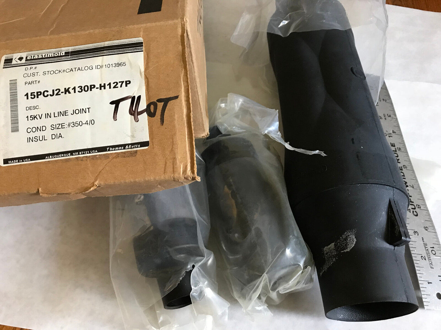 Elastimold 15Pcj2-K130p-H127p Straight Cable Joint15kv In Line 15Pcj-T 350-4/0