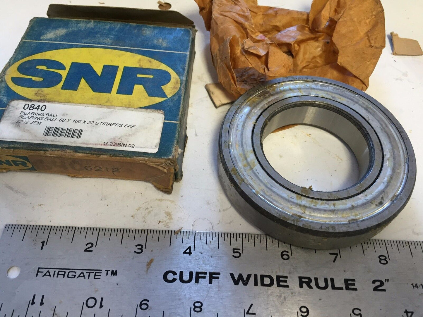New Snr 6212 C3 ,Snr Ndh 6212 Jem Roller Bearing,France ,Hj