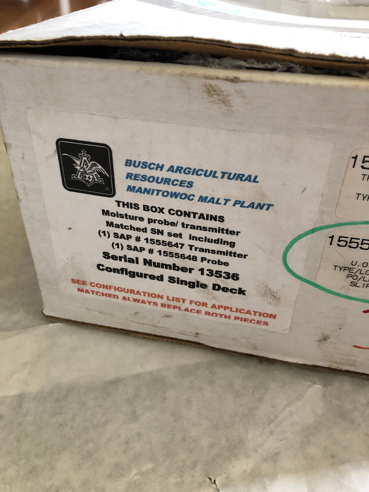 Mesa Systems T-Gw-2-Sp Transmitter,Trime-Gw2,306001,T-Gw-2-Ab-S,1555648 Probe,Ay