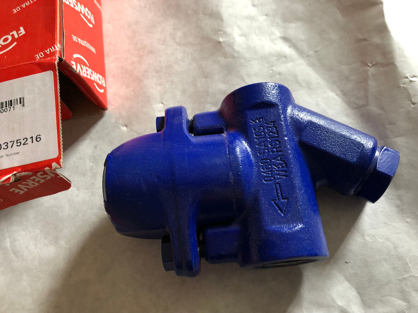 1" Flowserve Bk 45 Dn 25 1" Cl 300 Thermostatic Steam Trap,Gestra 10460 A105,Ao
