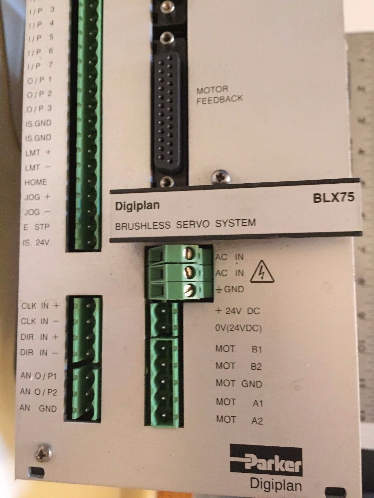 Parker Blx75b Digiplan Brushless Servo System,Parker Blx75,So