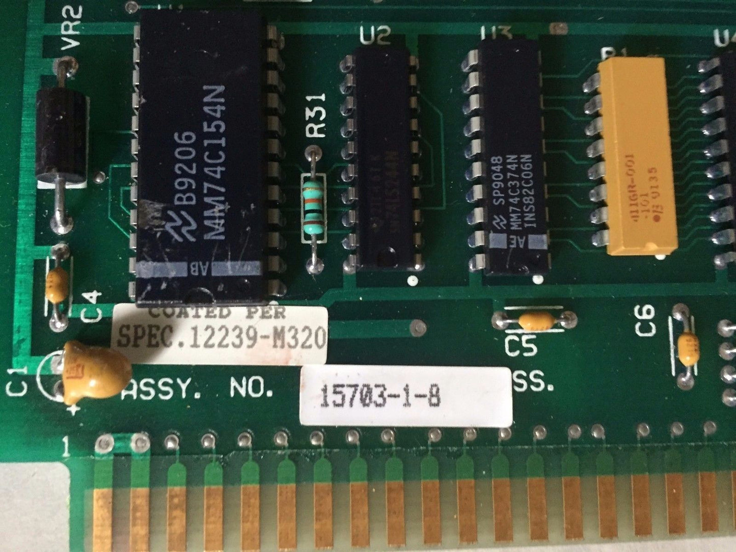 Moore 15703-1-8,12239-M320 Siemens Pc Board 1570318,Ea,Cz,Cx