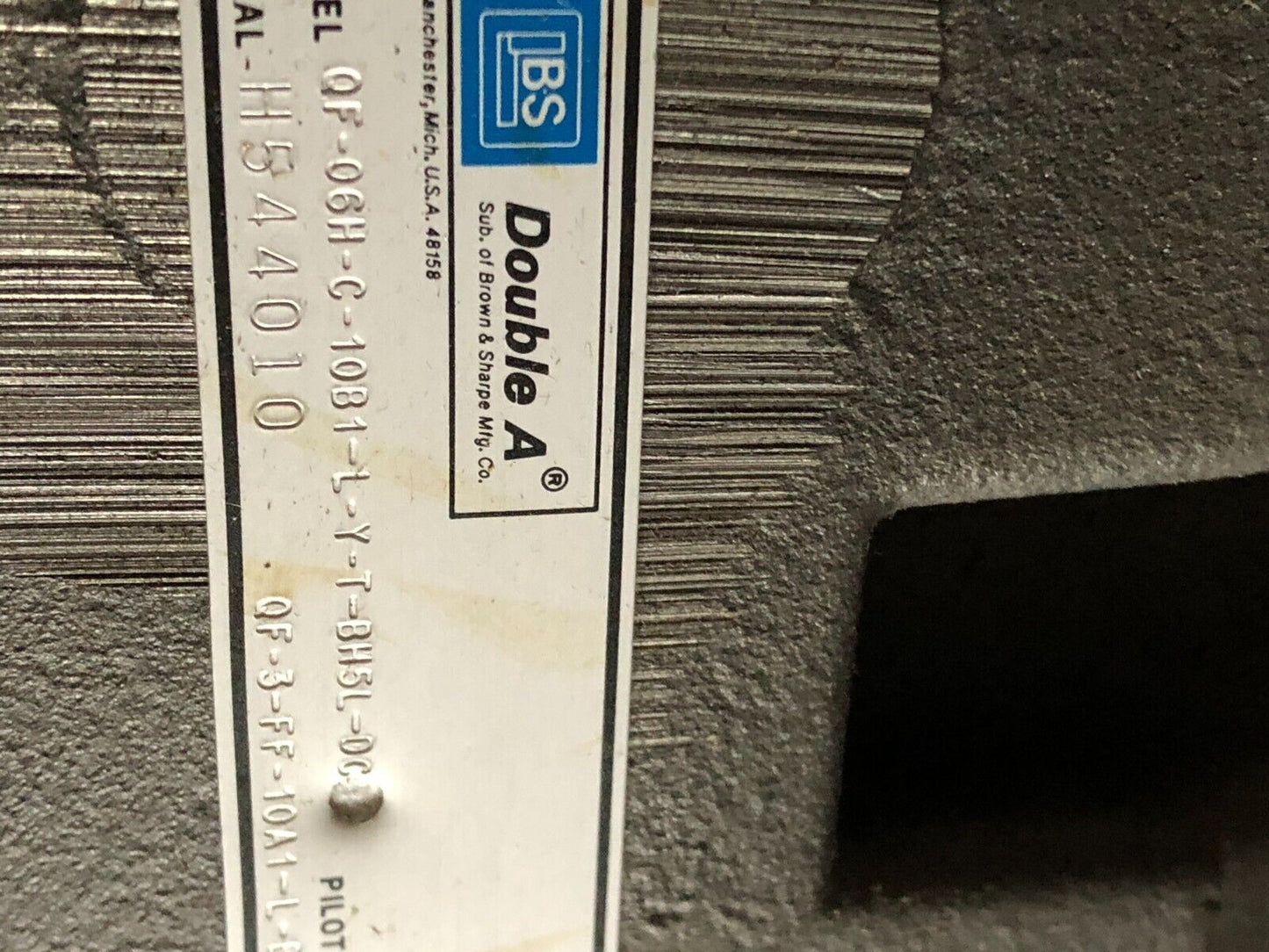 Double A Qf-06H-C-10B1-L-Y-T-Bh5l-Dc Hydraulic Valve,Df-3-Ff-10A1-L-Bh5l-Dc,Bp