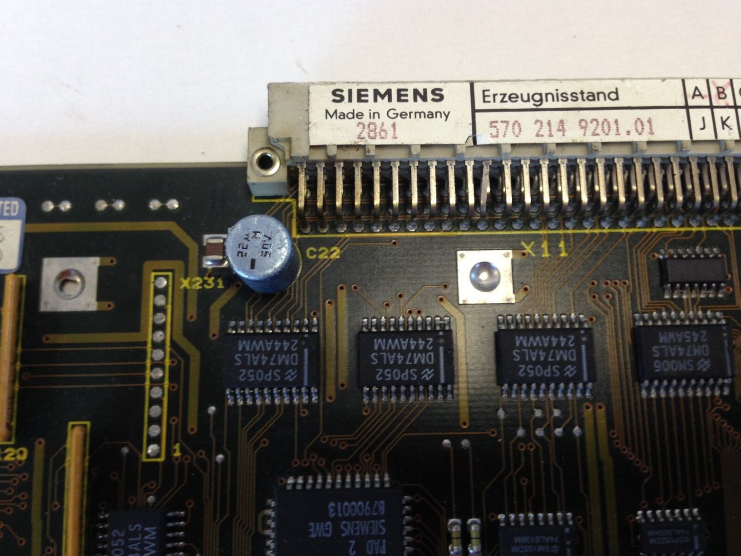 Siemens Simatic 6Fx1121-4Ba02 570 214 9201.01 Rack Module Board,Dc