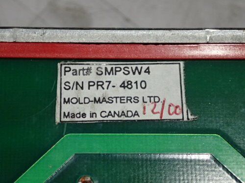 Mold Masters Smpsw4,90-013-501B-7, 4-Zone Temperature Controller,Az