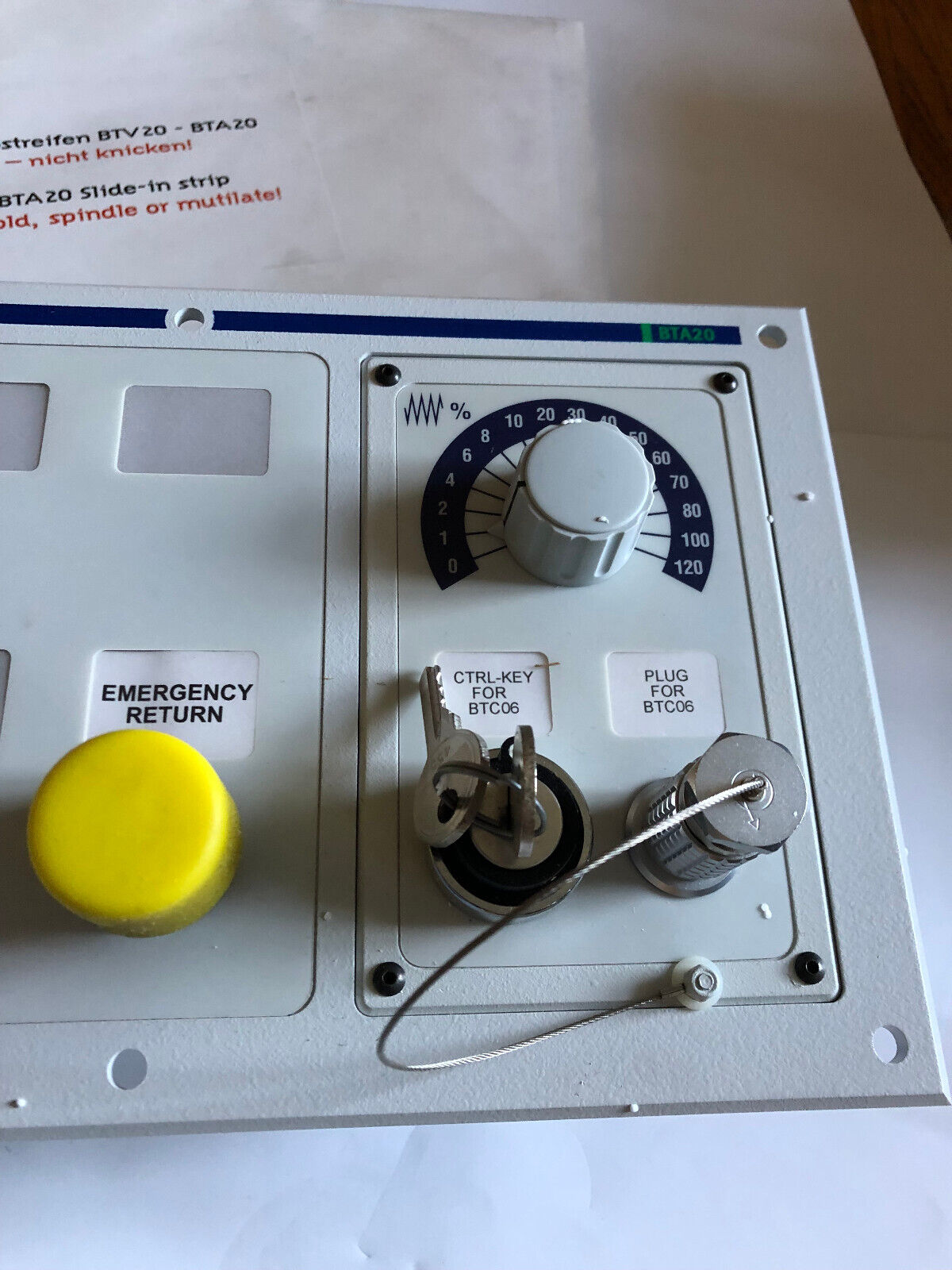 New Rexroth R911284935 Operator Panel,Rexroth Bta20.3-Na-Zp-Va-Bs,Ea,Eh