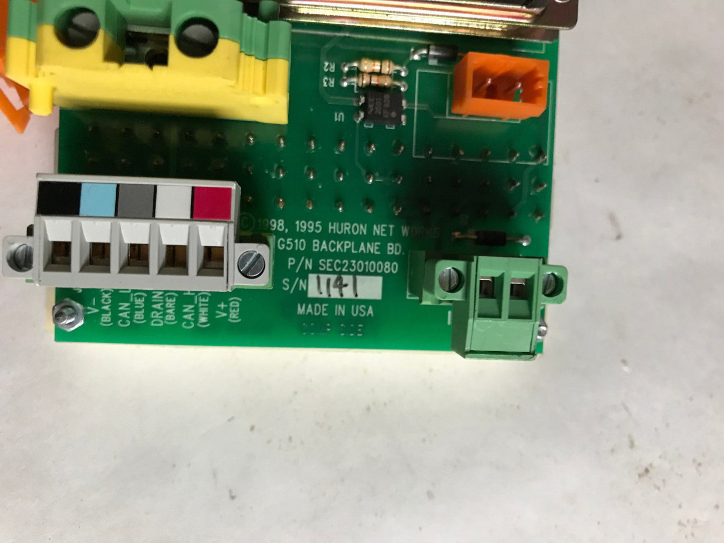 New Behr Huron Sec23010080 Net Works G510 Backplane Bd P/N Sec23010080,Ep
