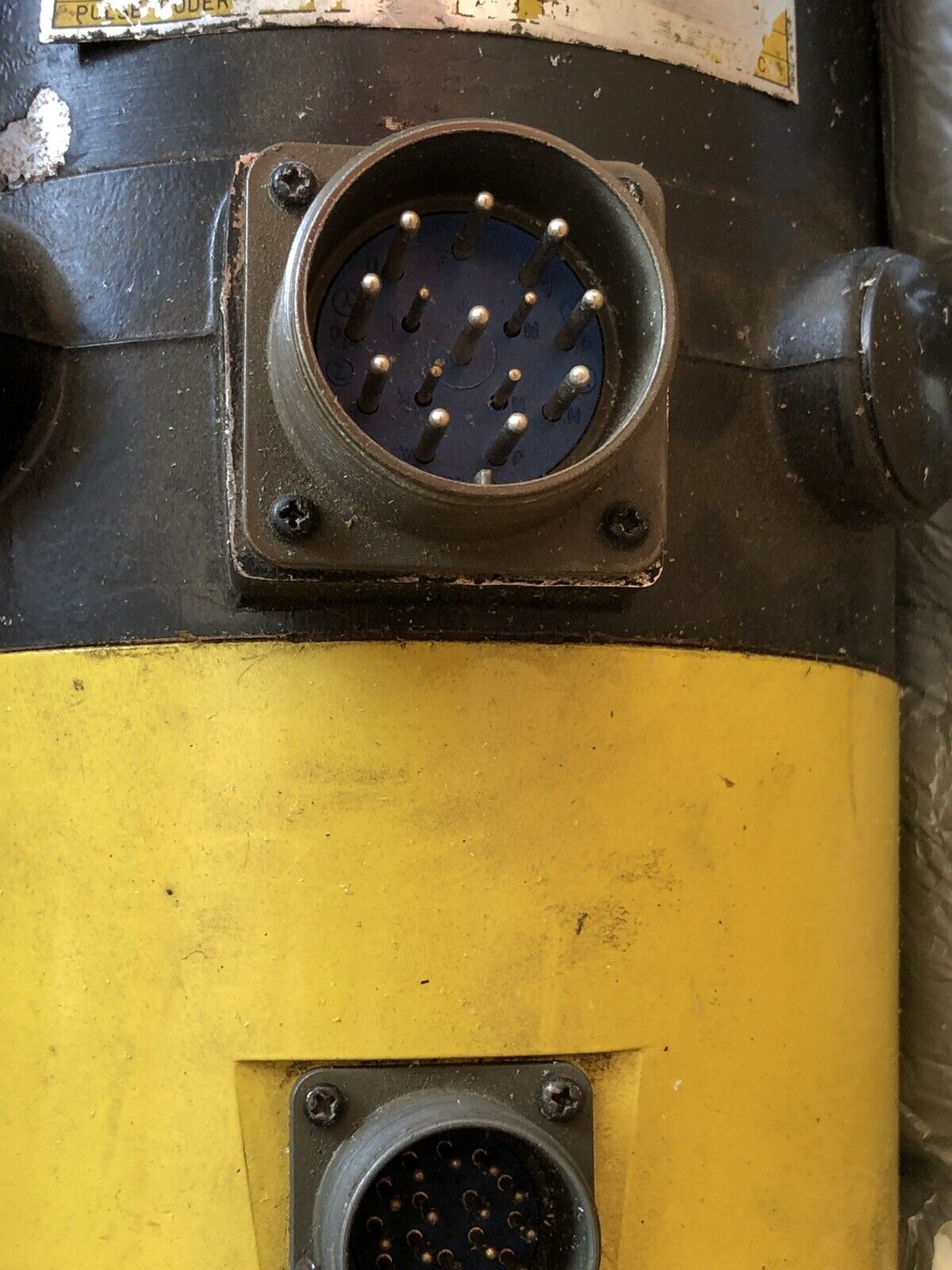 Fanuc M-319052 Dc Servo Motor, Shaft Diameter: 1-3/8" ,83.7,012,2500M,Hj