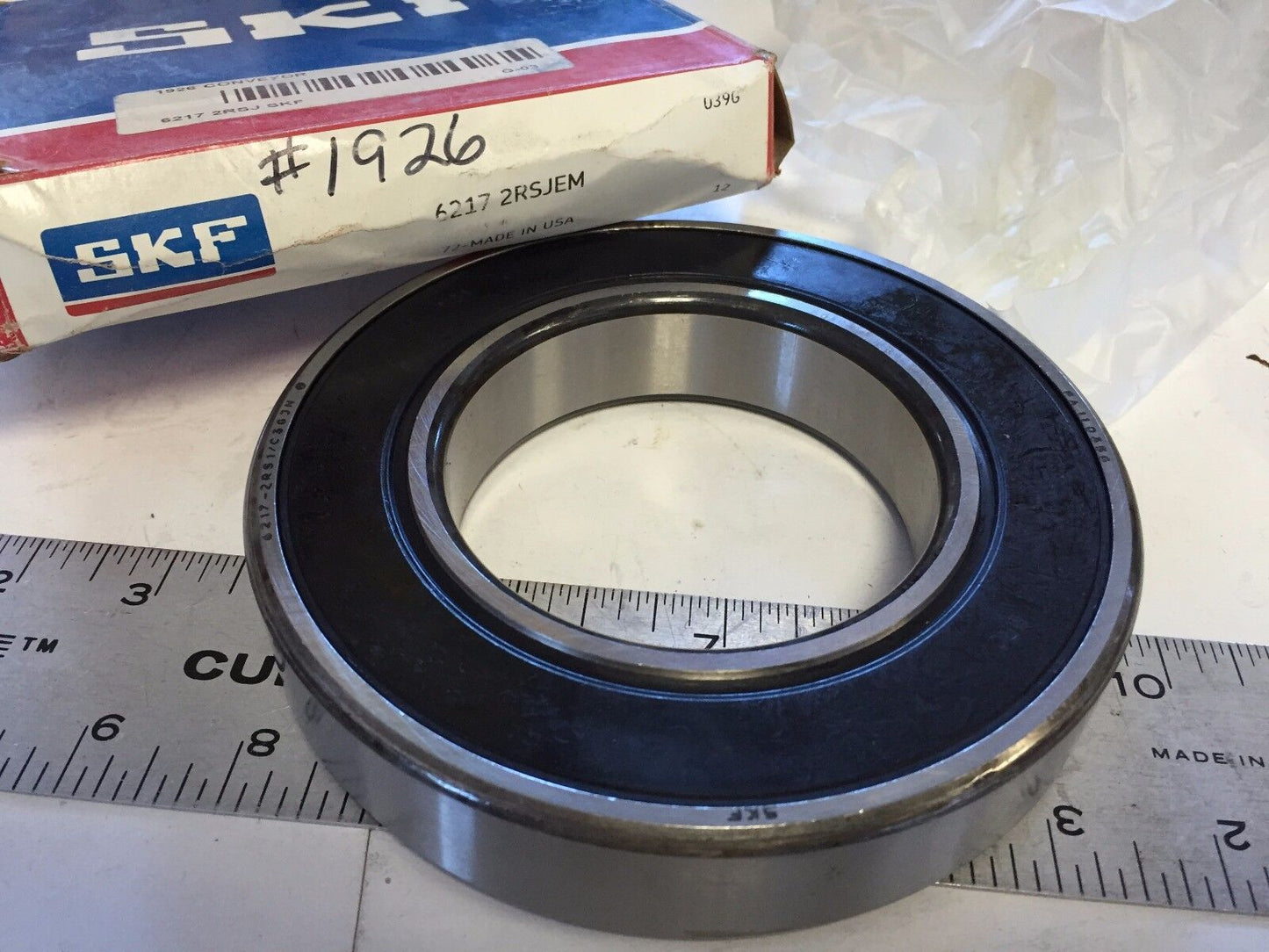 New Skf 6217-2Rs1/C3gjn,Fa11035g,Fa110356 ,6217-2Rsjem Roller Bearing Usa,Ba