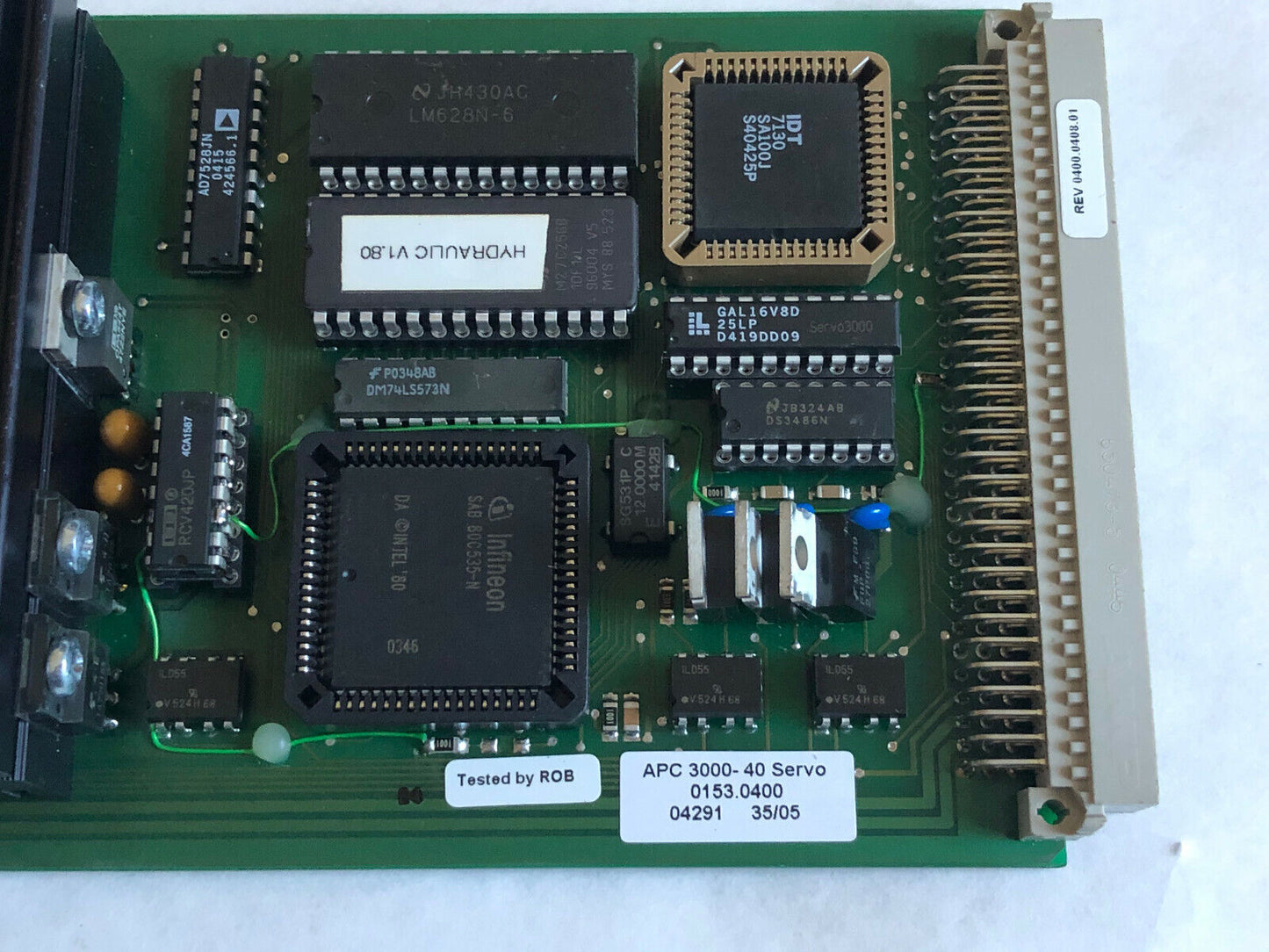 Sca Apc 3000-40 Servo Card,0153.0400,Sca 04.02L,Sv