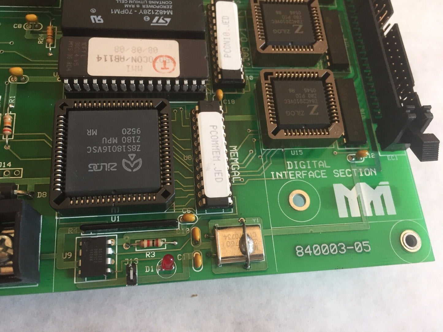New Mmi 840003-05,Mm 840003-05 Digital Interface,Dip Switch Front Section,Mm,Ea