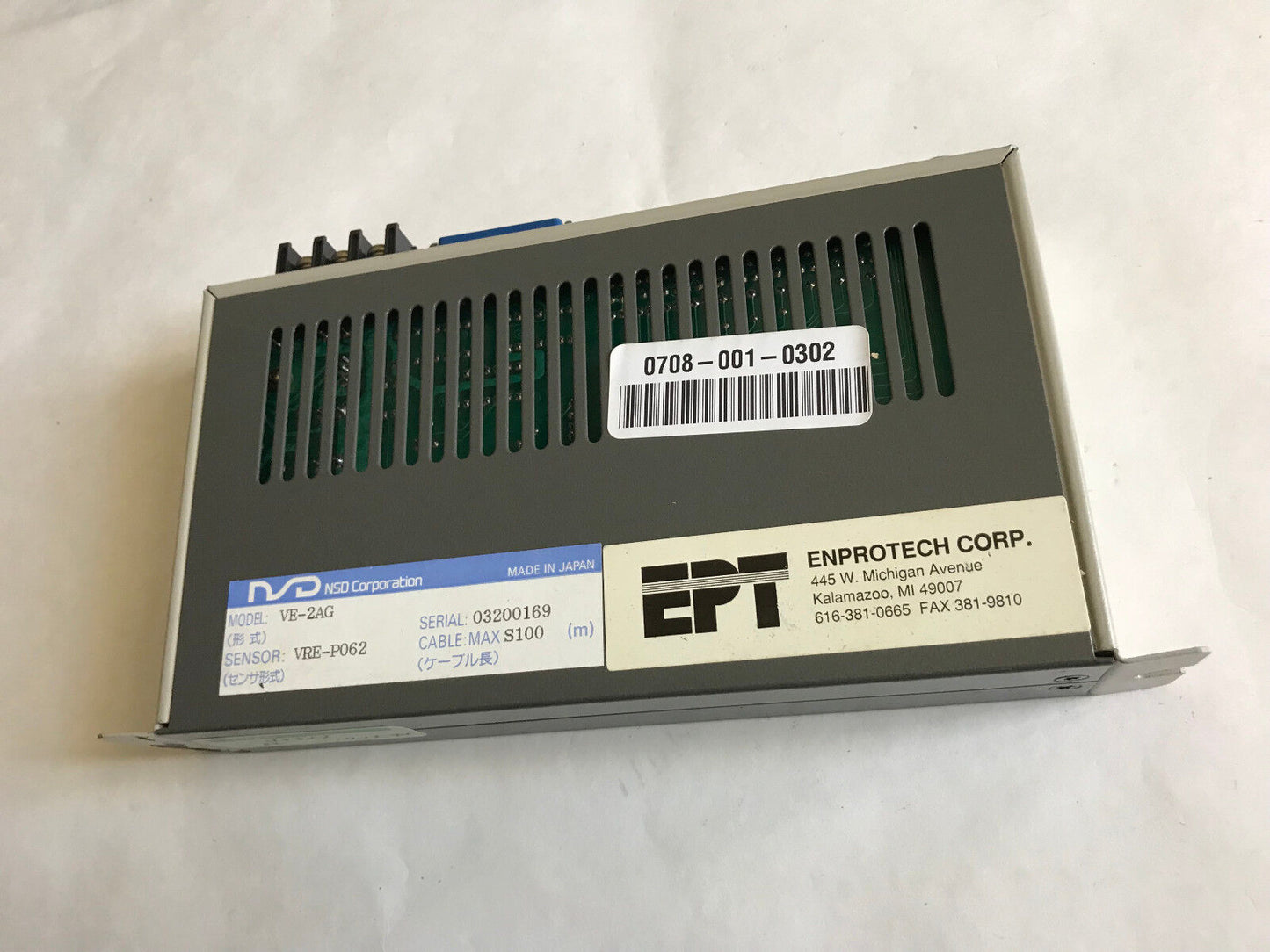 Nsd Ve-2Ag,Corporation Ve-2Ag Sensor Control Module Sensor Vre-P062,Es