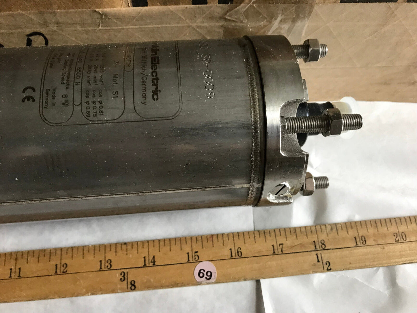 Franklin Electric 2345263503,07E62 30-0009, 4" Submersible Pump 316Ss, 6500N,Aj