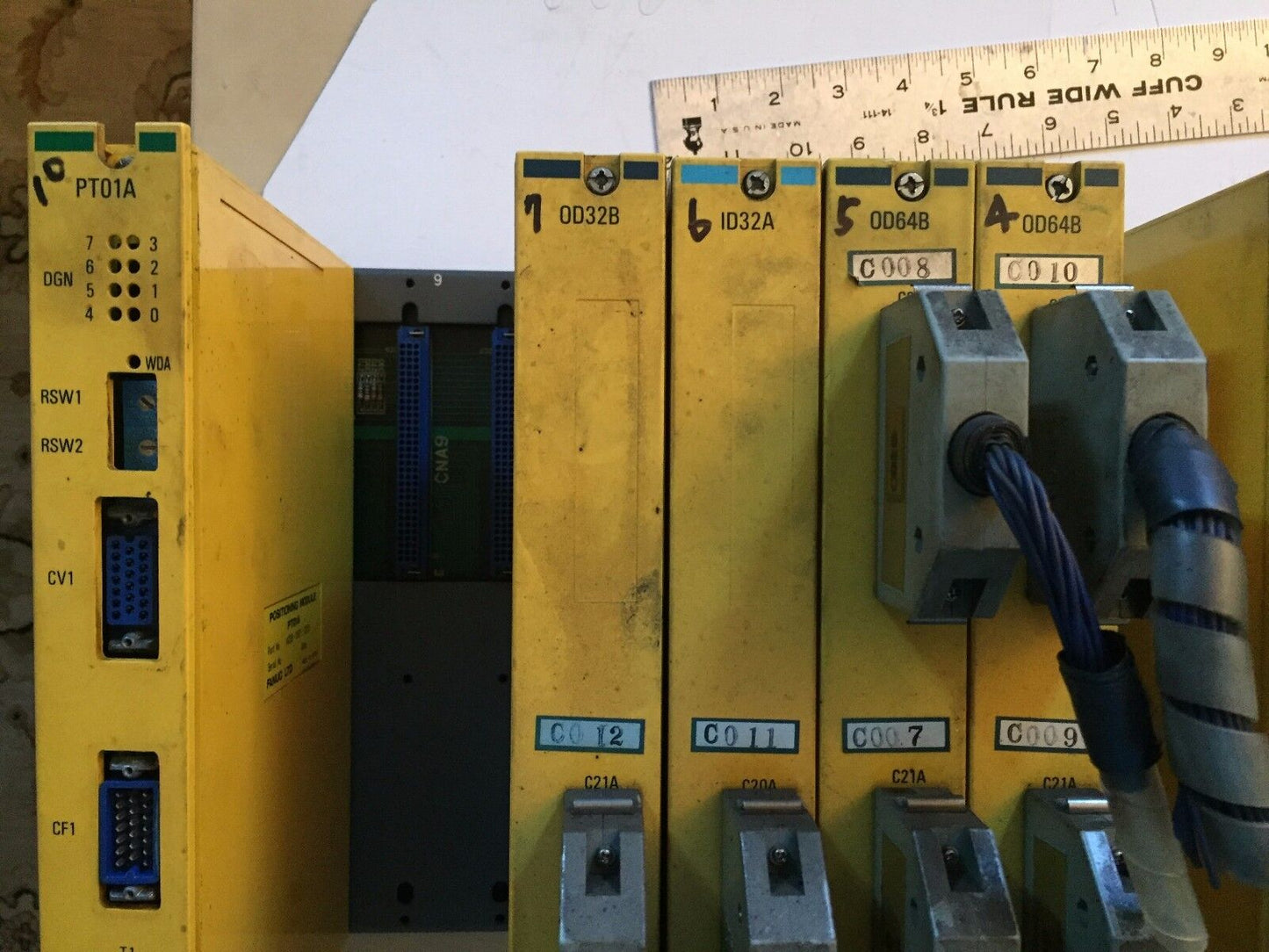 Fanuc A16b-1310-0010/07A,A03b-0801-C003,Pt01a,Od32b,Od64b,Id64a,If01,A03b0801,Cg