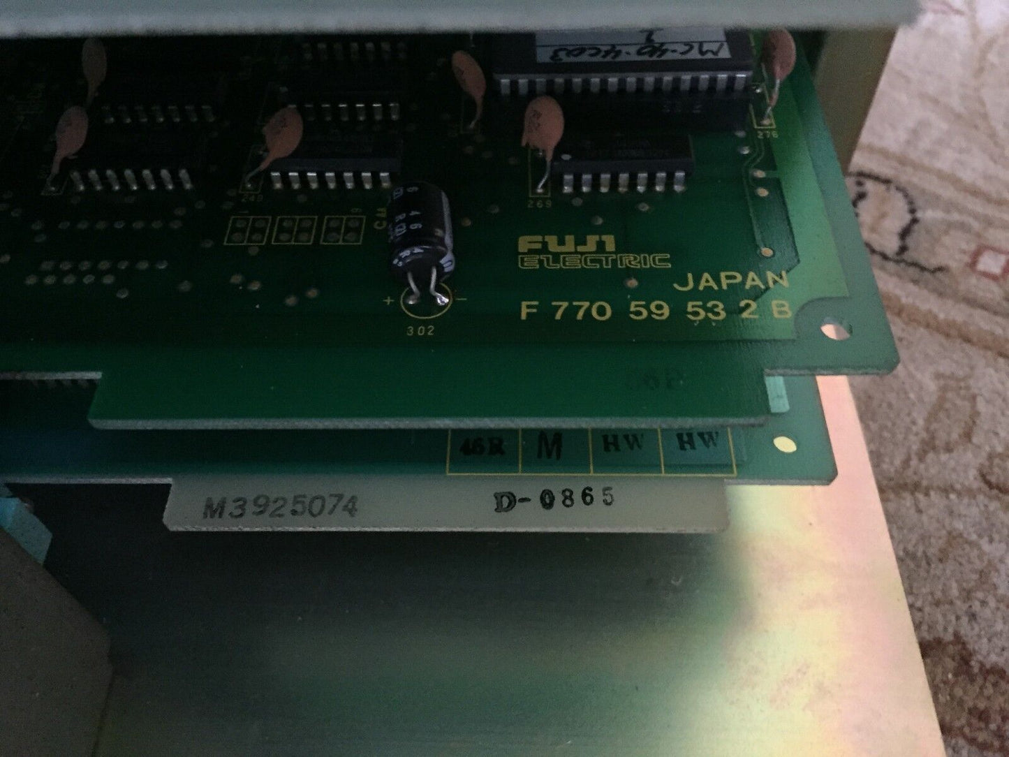Fuji Mp371 Plc System, I/O Modules,F770 59 532B,M3925074,Um15a-C,Dk