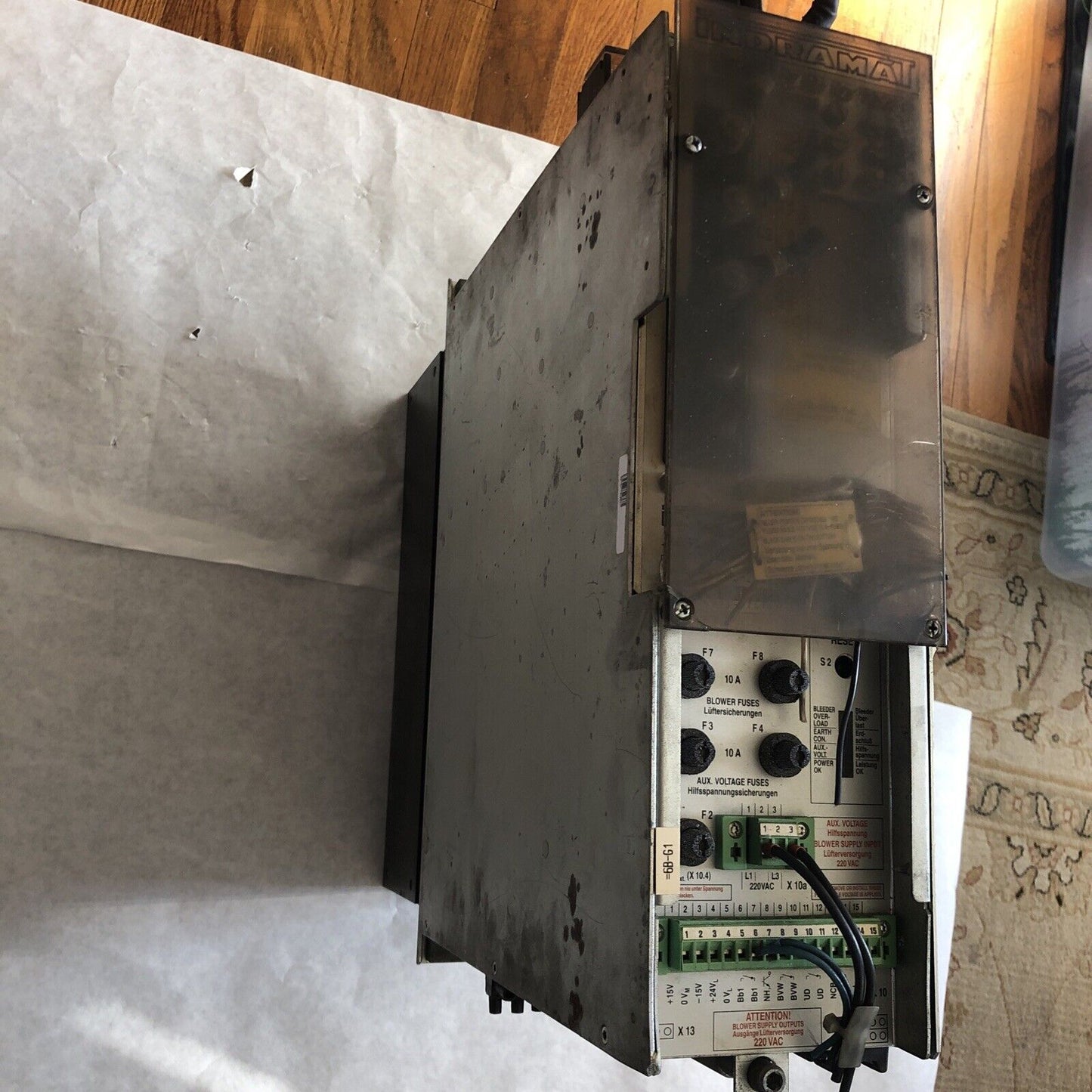 Indramat Kdv2-2-100-220/300,Kdv2-2-100-220/300-W1 Power Supply,Bm