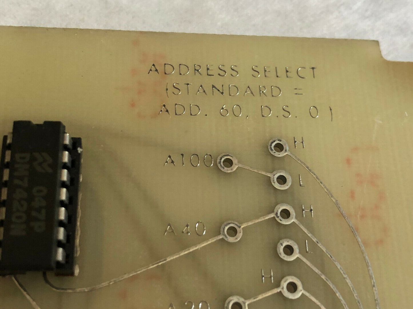 Esi 41474 41991B,Ckt Assy 41474 Contact Closure Module Pcb Board,Da