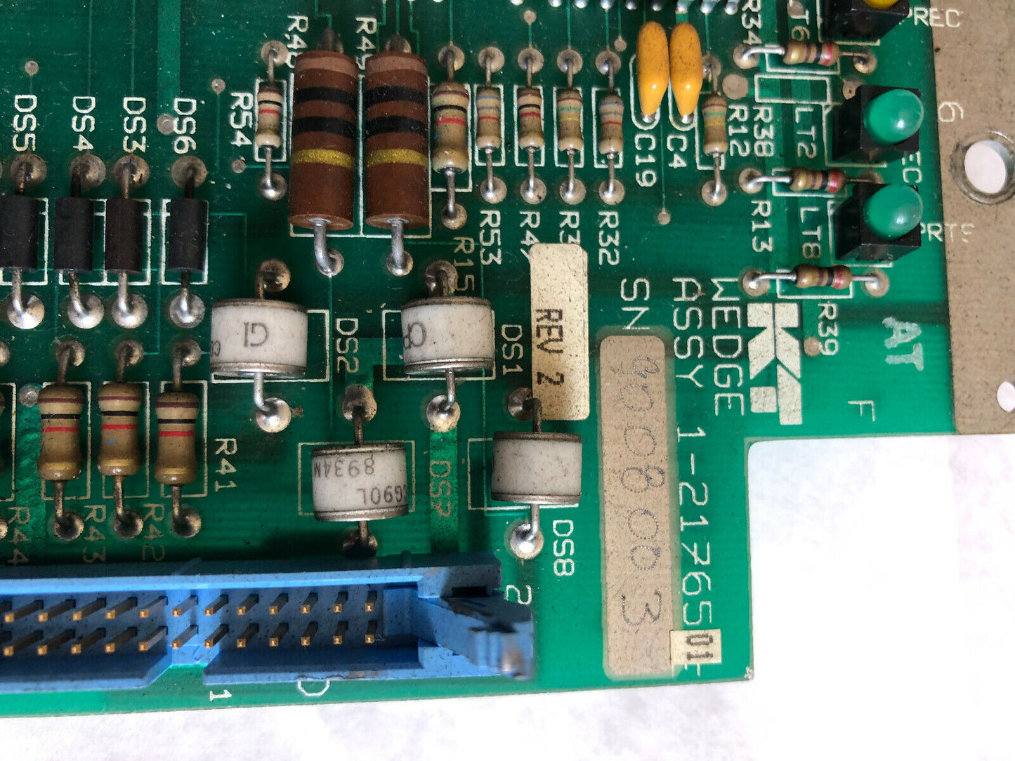 Kt 1-2176501 Wedge Assy Board,1-2176501,Kt 12176501 Rev 2 ,Bh