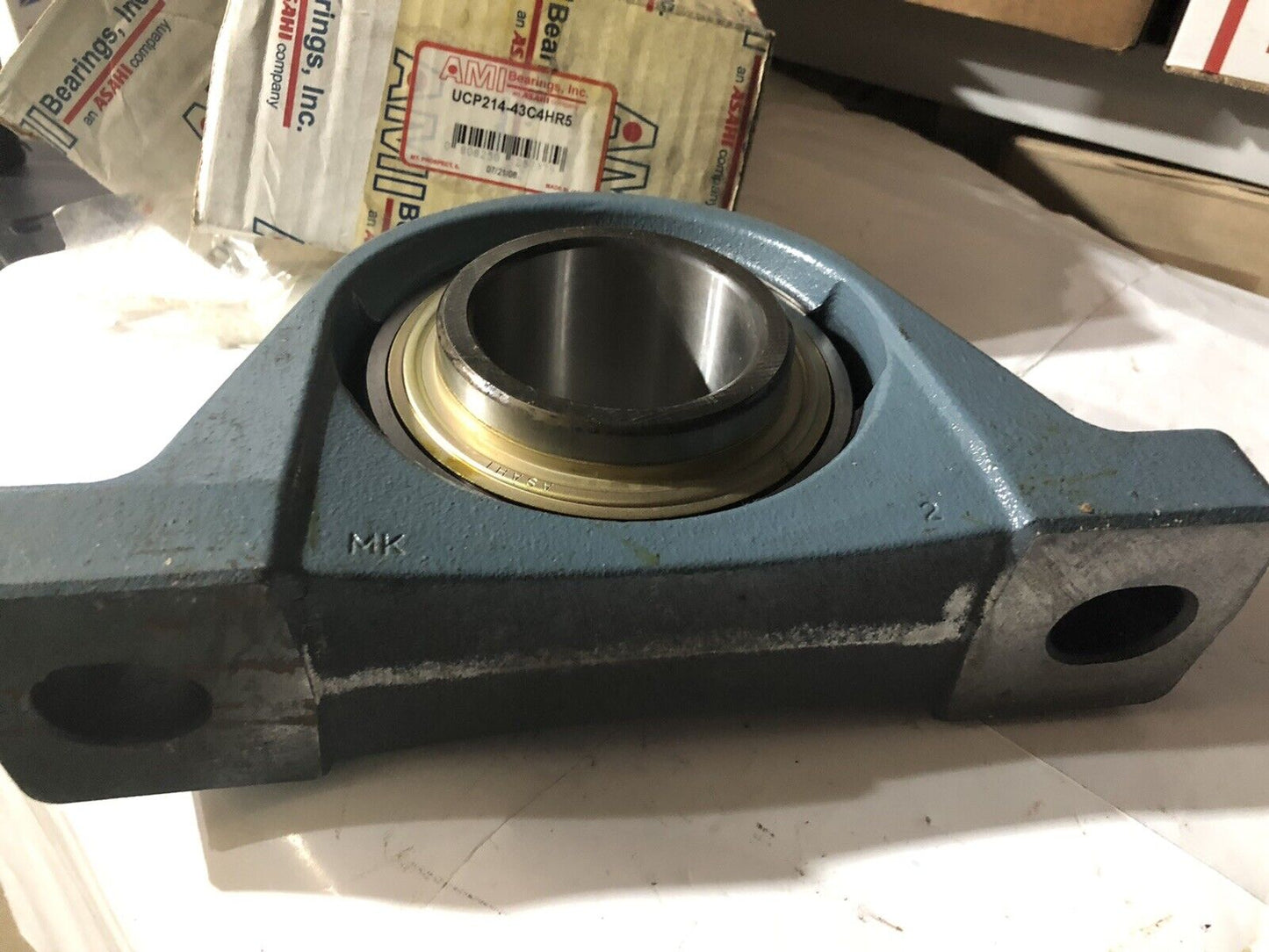 Ami Bearings Ucp214-43C4hr5,Uc214-43 Block Bearing,2-11/16" Bore P214t,P214,To