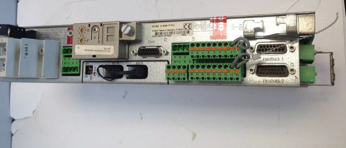 Indramat Dkc02.3-040-7-Fw , Dkco2.3-040-7-Fw Servo Drive (Exellent Condition),An
