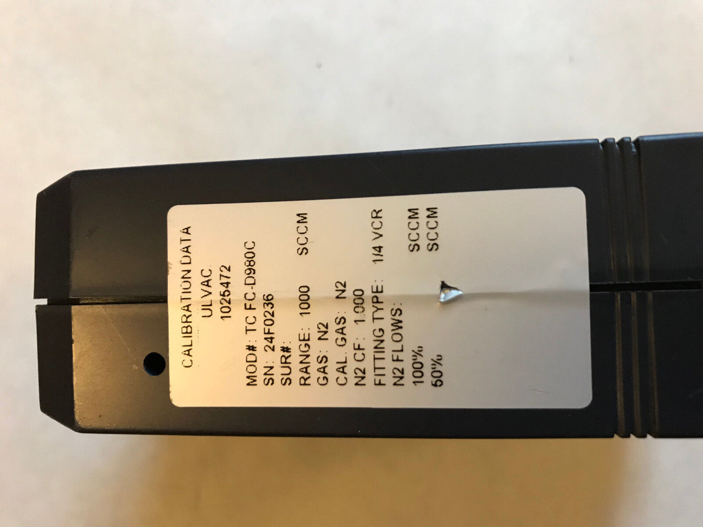 New Aera Tc Fc-D980c Mass Flow Controller Da,Kn069,Sb