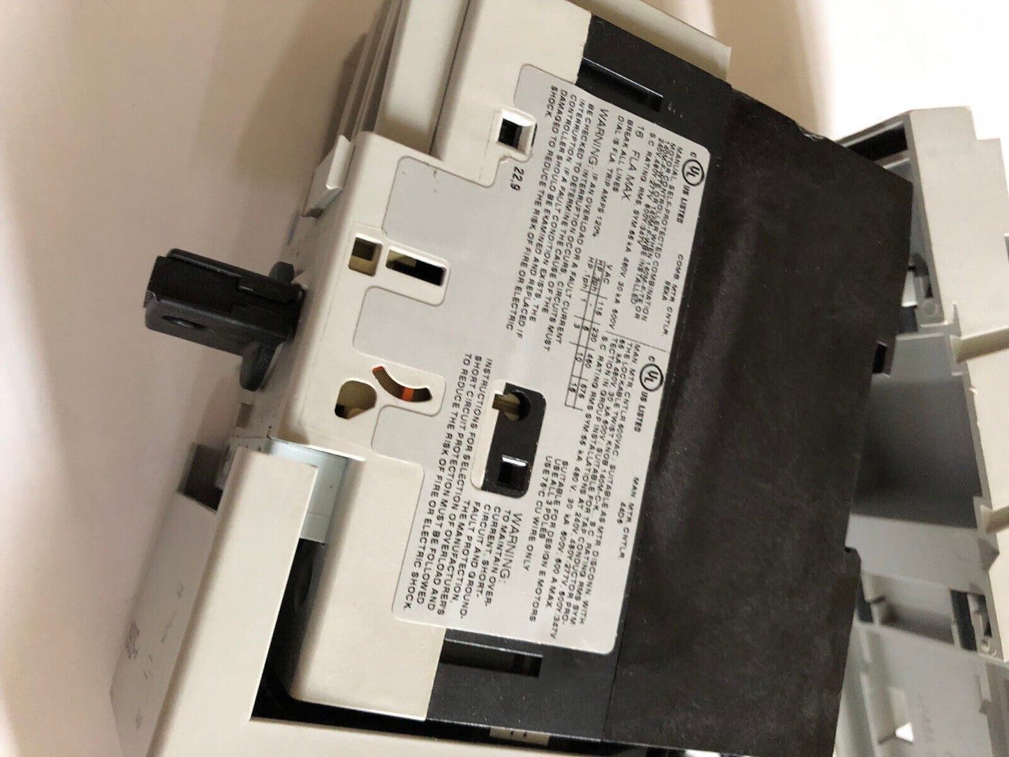 Allen Bradley 190S-End3-Fc16c-Kn-R-Te,140M-F8e 190S,100Fsc280 Compact Starter,Ay