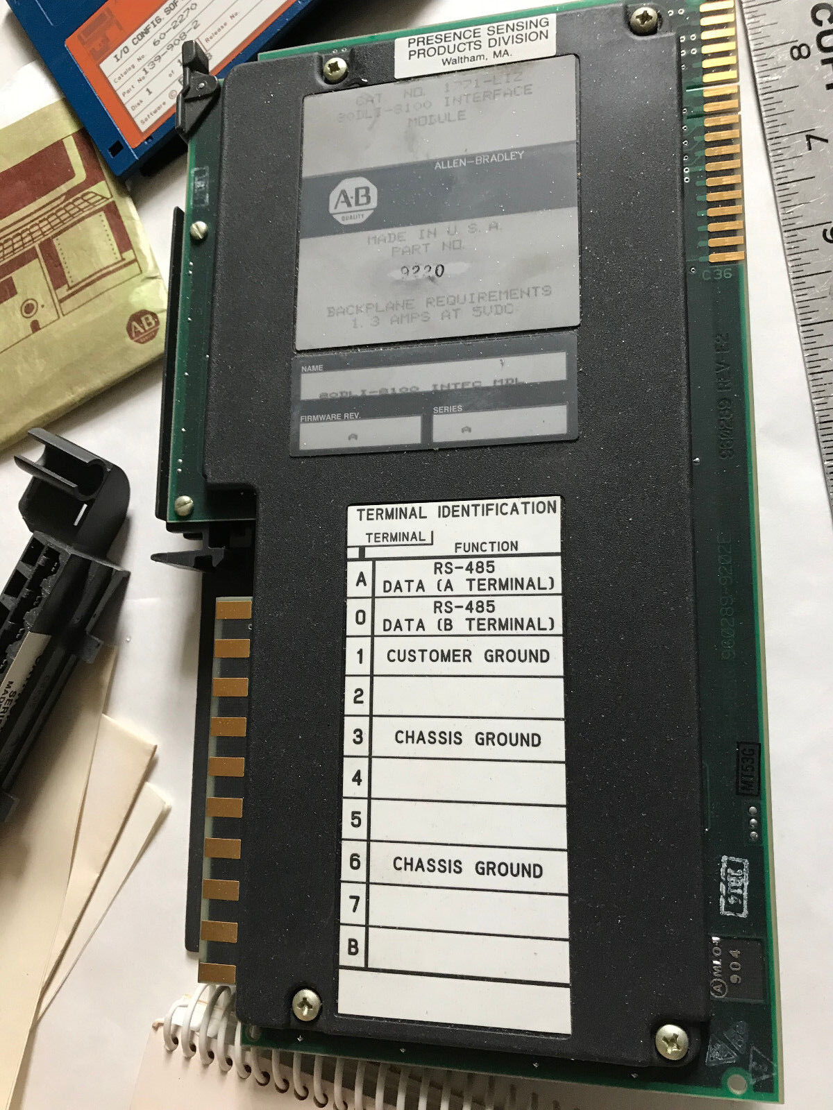 New Allen Bradley 1771-Liz,80Dli-8100 Interface Module 1771 L1z,St