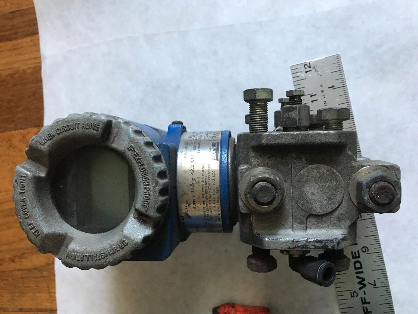 Lot 2 Foxboro Idp10-A20b21f-M1 Pressure Transmitter,Idp10-A20821f-M1 ,Ei