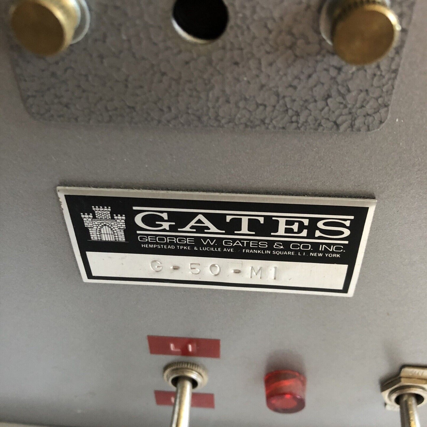 Gates G-50-Mi Laboratory Light Unit, 110-120Vac, 60Hz,G-50-M1,Sm
