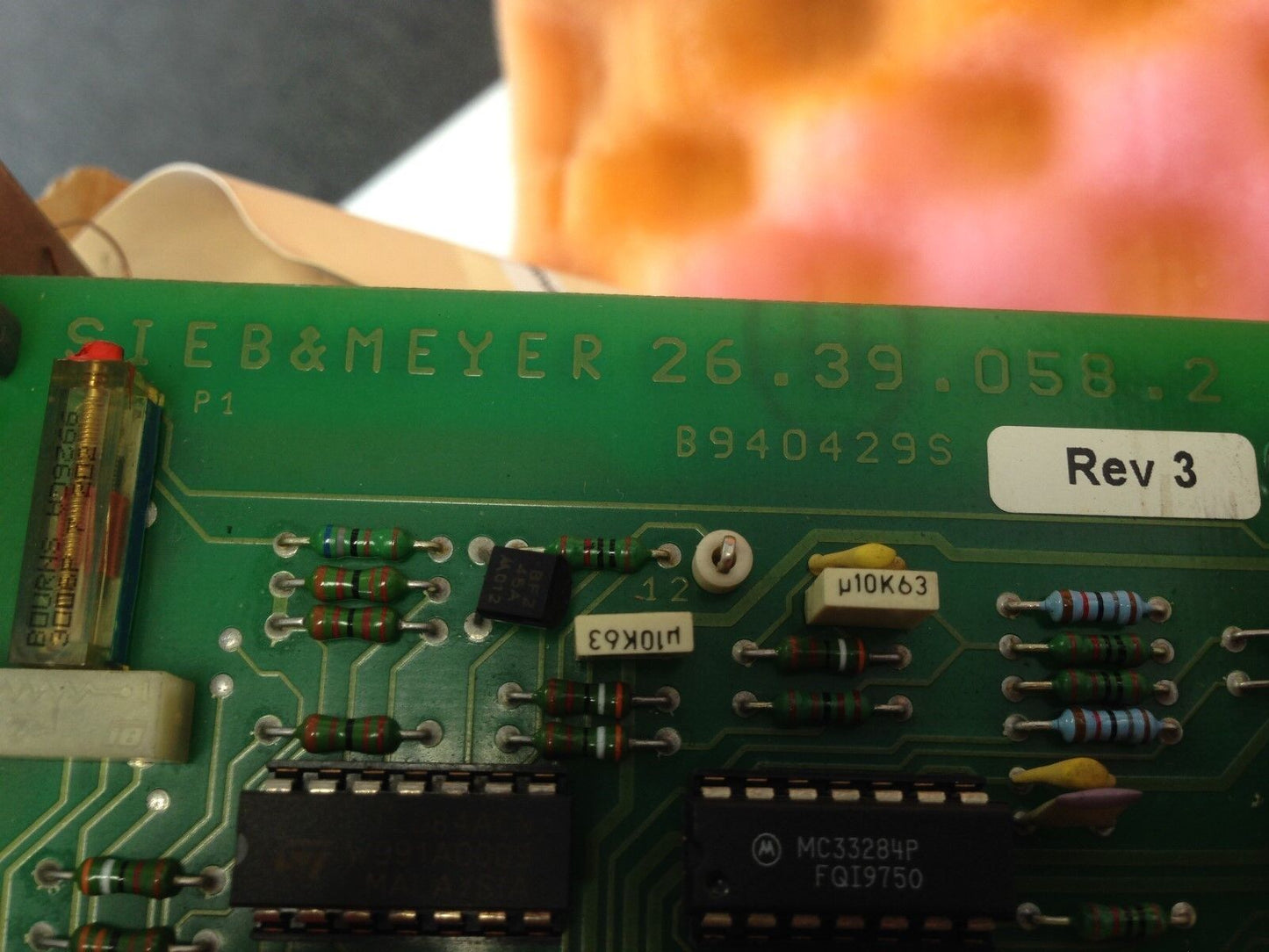 Sieb & Meyer 26.39.058.2 Ac R-Servo 5.1 Resolver/Module B940429s Rev3,Db