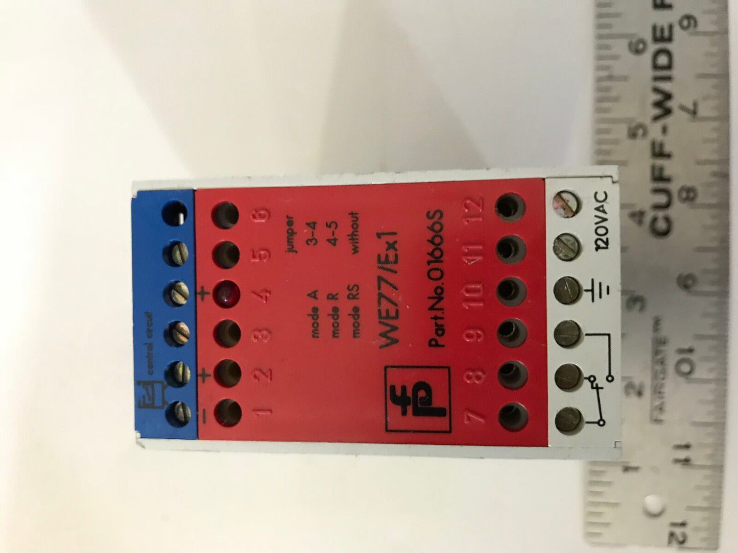 Lot 3 Pepperl+Fuchs We77/Ex1 Saftey Relay 01666S We77/Ex1,Em