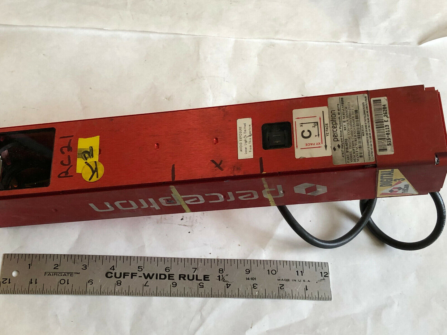 Perceptron 916-4010,C0600-X0000-Y0060-Z0123 Digital Contour Sensor,Tn