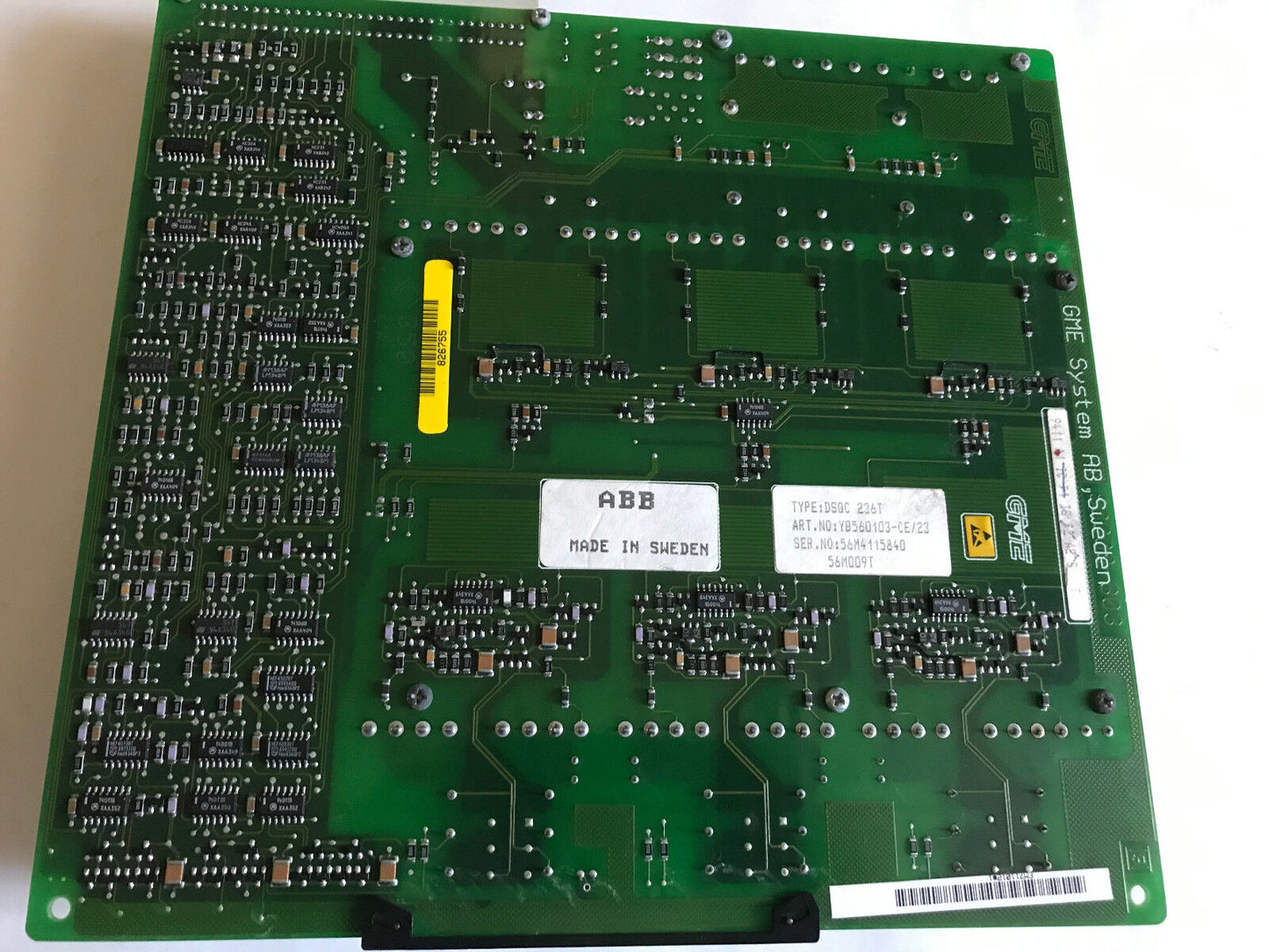 Abb Robotics Abb Dsqc 236T,Abb Yb560103-Ce/23,Robot Servo Drive Axis Board,St