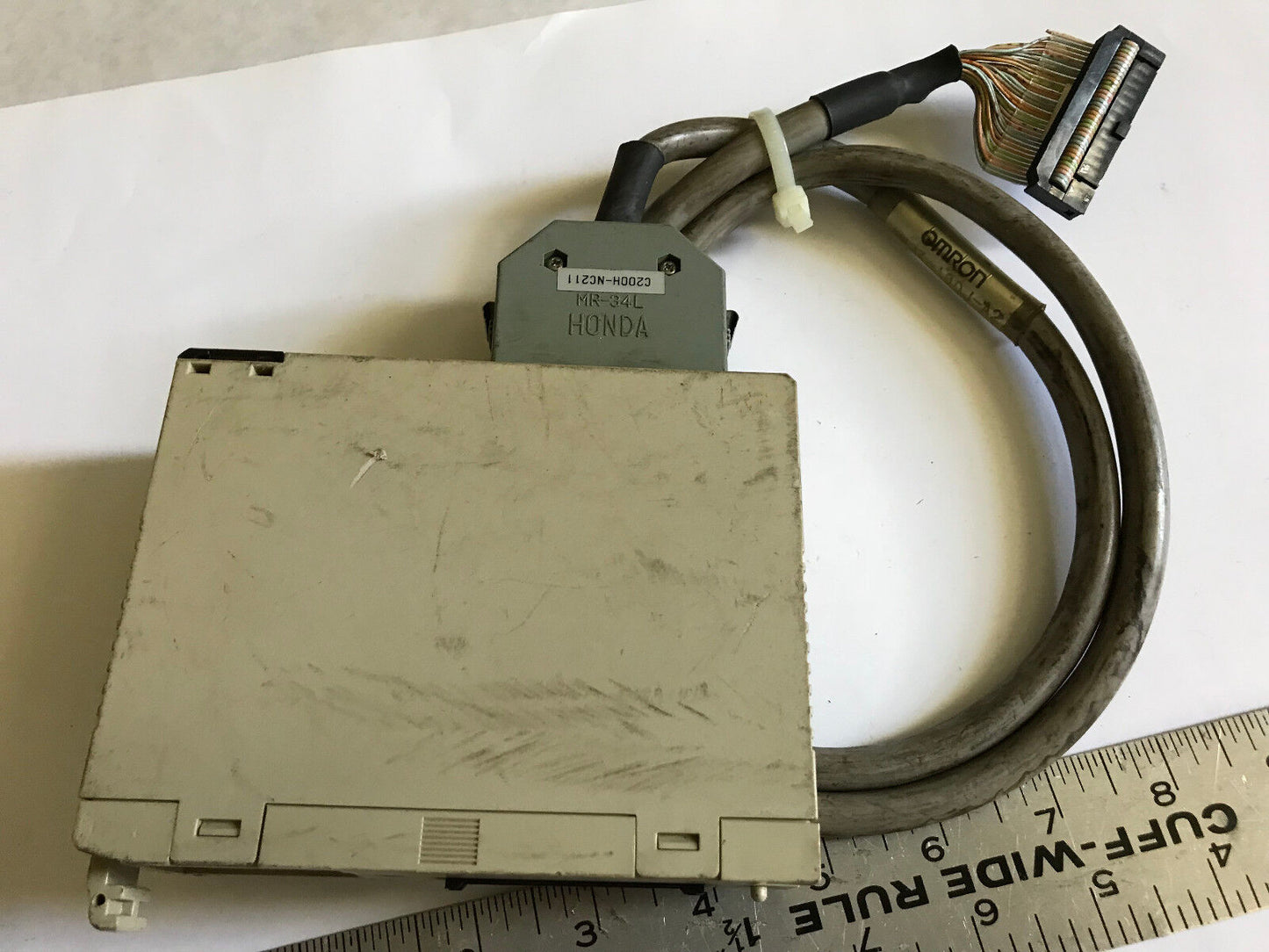 Omron C200h-Nc211 Axis Stepper Control Plc Remote Io 31X7 R88d-H Mr-34C Cable,Ep