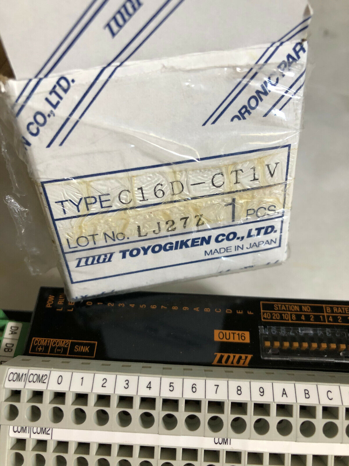 New Toyogiken C16d-Ct1v,Togi Plc Cc-Link Input Module,An