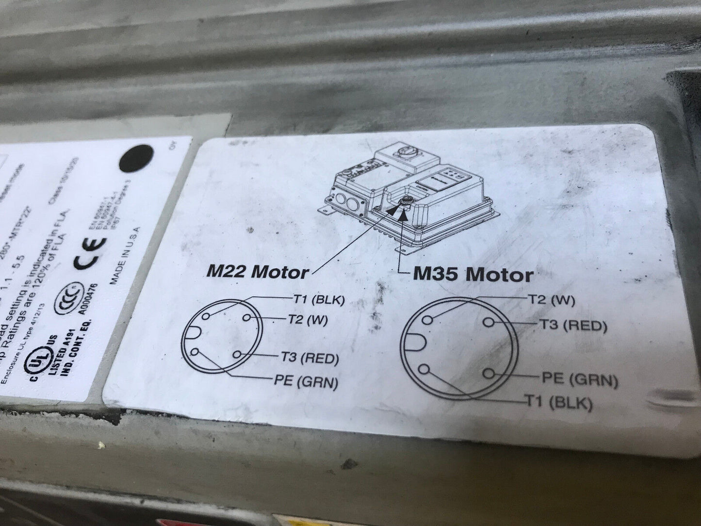 Allen Bradley 280D-F12z-10C-Cr-3 Armorstart Control Module A-B 280D-Fn-10-C,Et