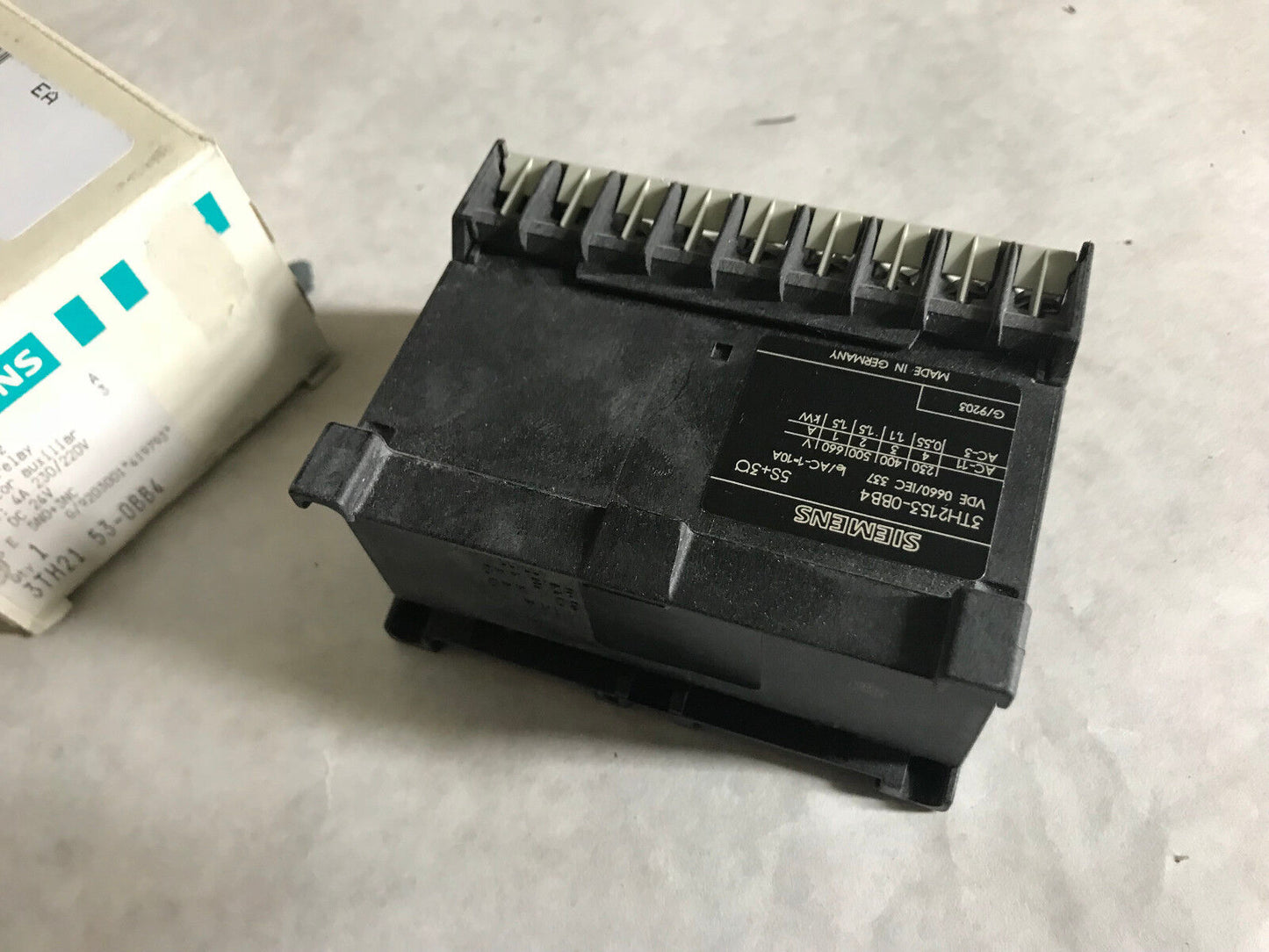 New Siemens 3Th2153-0Bb4 Control Relay 3Th2 53E,3Th2153-Obb4,Ag