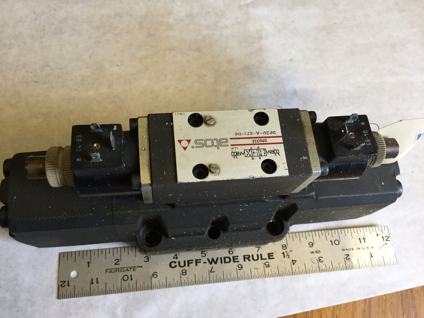 New Atos Dpzu-A-271-D6,890331,M 04-89 Hydraulic Proportional Valve,Br