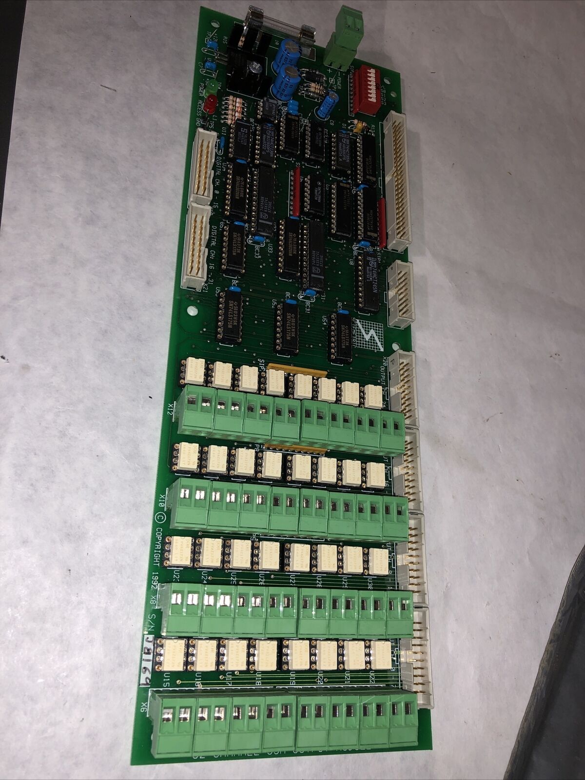 Sciemetric Multiplexer Analog Interface 224 Rev1 32 Channel Ssr Module,Fg