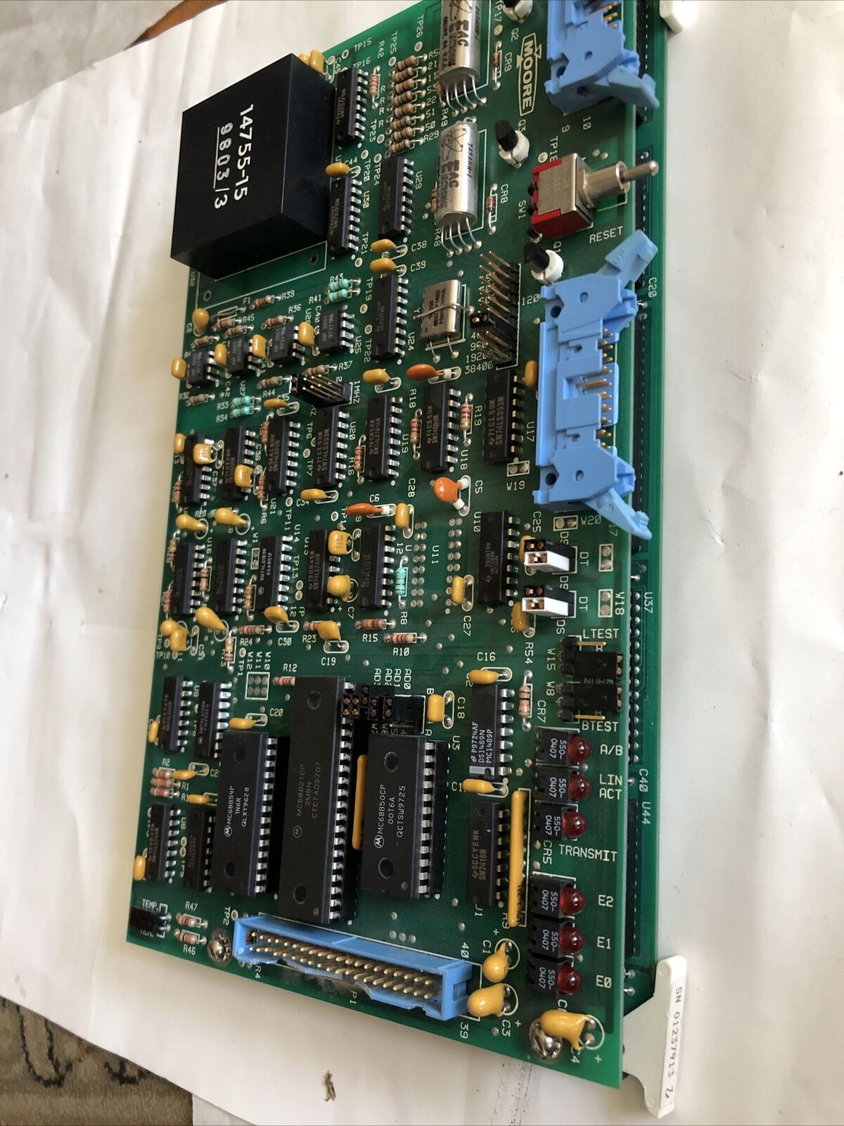 Siemens Moore Gateway Datalink Computer Pcb 15736-69 Bdd,15484-11-4,Ec