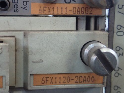Siemens 6Fc 3771-1Fa-Z Sinumerik 3 N 4Bsmd Plc System,6Ev 3054-0Fc,6Es 5921,Dk