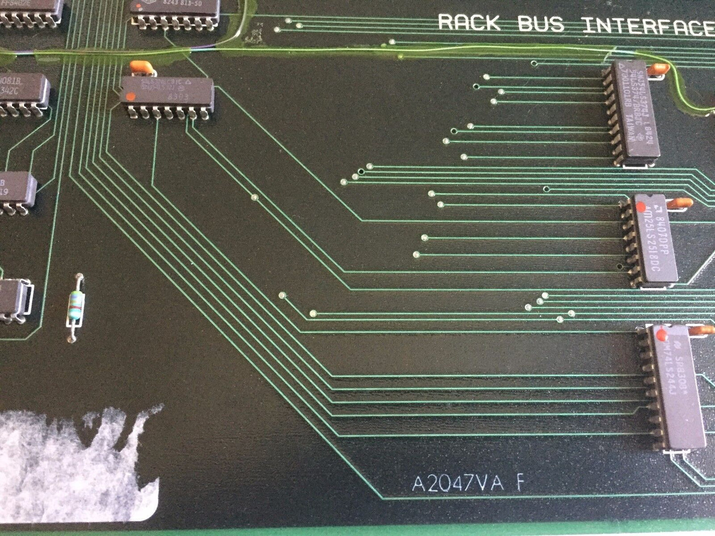 Foxboro A2047va,Rack Bus Interface,Foxboro Rbi,A2047va F,A2047vb-E Board,Ct