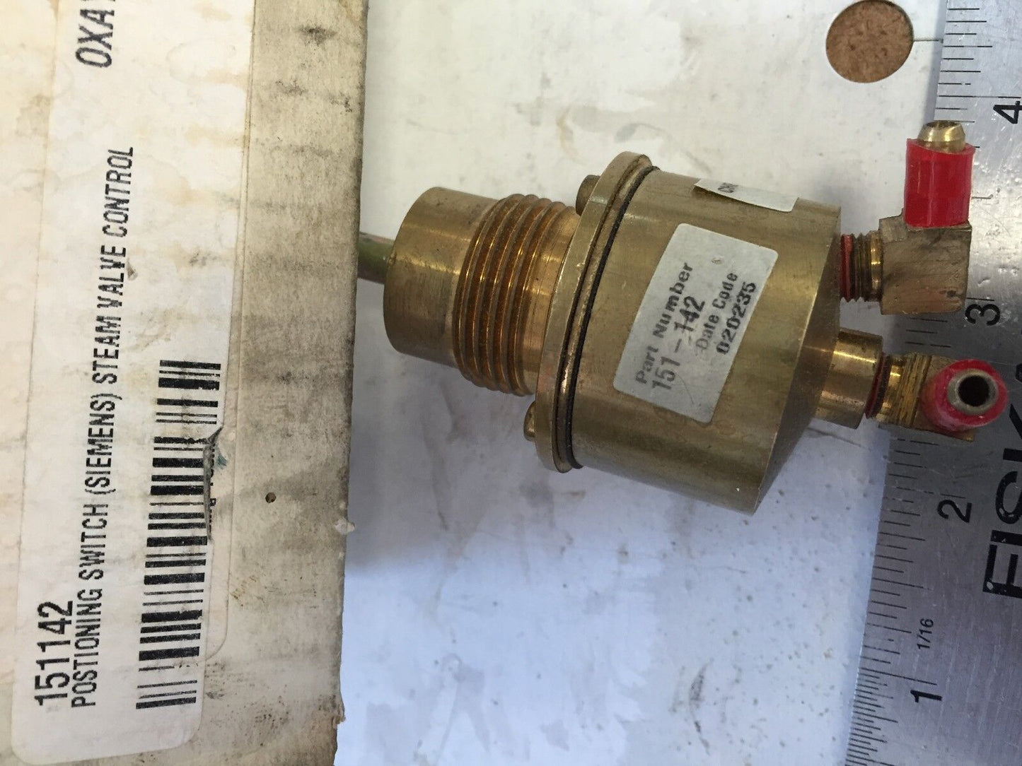 New Siemens 151-142 Powers Controls Positioining Switch Steam Valve,Sa
