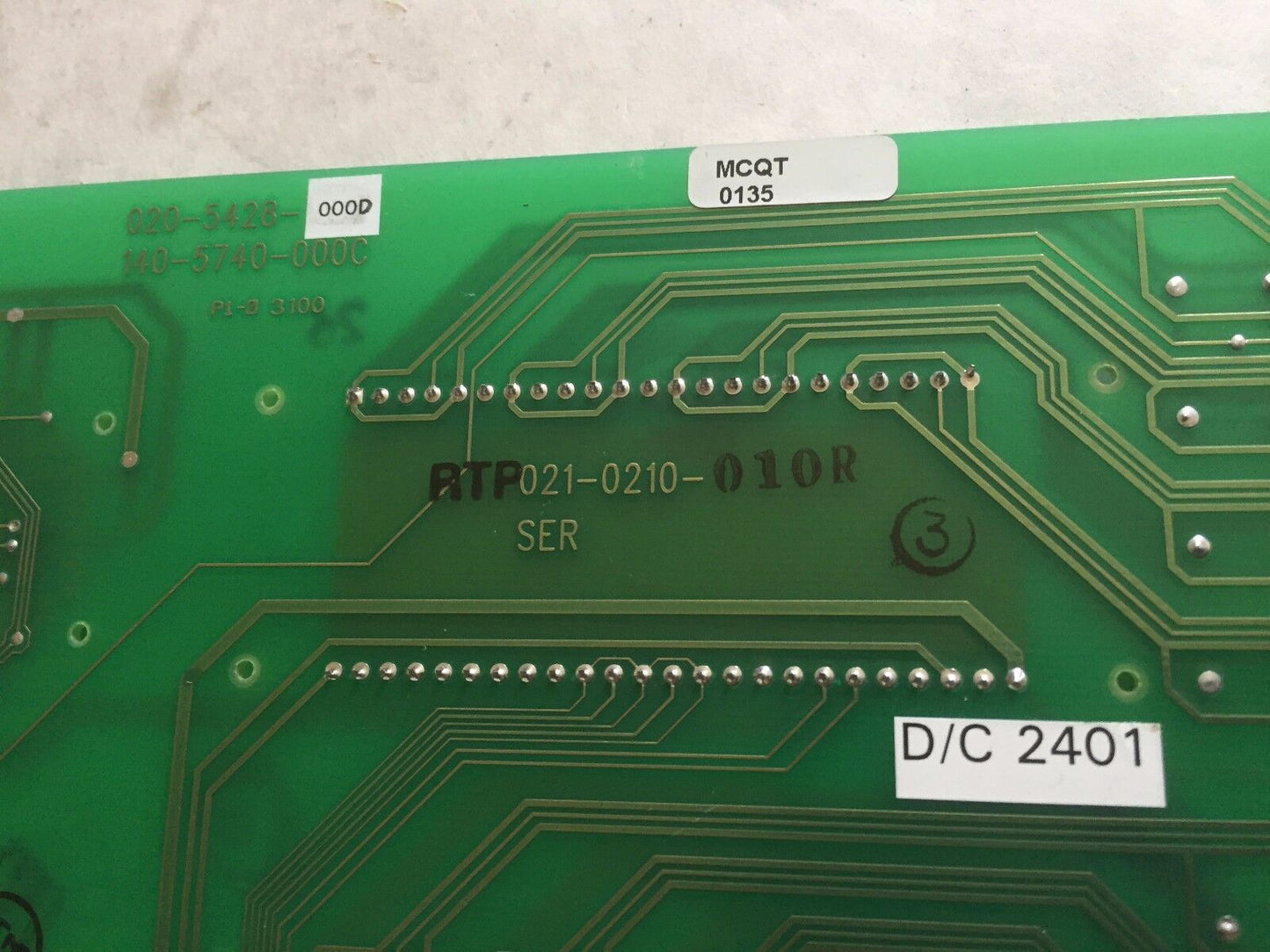 New Rtp Corp. Rtp021-0210-010 Ss Ai Gate 8436/41-010,020-5428-0000,12Usec,Ay