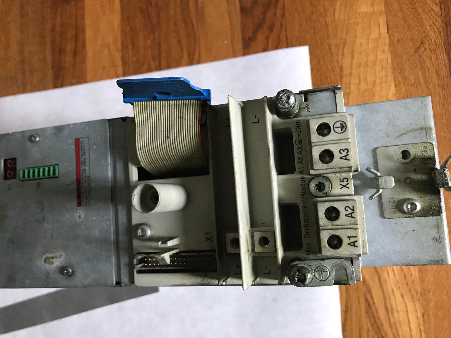 Rexroth Hds03.2-W075n Servo Drive. 3Xac 500V 40A,Sccr 42000A,Hdso3.2-Wo75n ,Eo